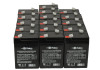 Raion Power 6V 4.5Ah Replacement Emergency Light Battery for Emergi-Lite 6LSM6 - 16 Pack