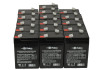 Raion Power 6V 4.5Ah Replacement Emergency Light Battery for Interstate SLA0830 - 16 Pack