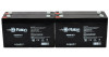 Raion Power RG0670T1 6V 7Ah Replacement Emergency Light Battery for AtLite 24-1011 - 4 Pack