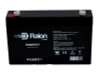 Raion Power RG0670T1 Replacement Battery Cartridge for Sure-Lites XR3