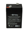 Raion Power RG0645T1 Replacement Battery Cartridge for Kid Trax KT1464WM Disney Minnie Mouse Happy Helpers Scooter