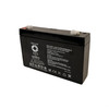 Raion Power RG0690T2 6V 9Ah Replacement Ride-On Toy Battery for Rollplay W480E 6V BMW i8 Black