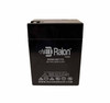 Raion Power RG06140T1T2 6V 14Ah Replacement T1T2 Battery Terminals for Power Wheels Barbie Surn 'N Fun (74517)