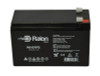 Raion Power RG1270T2 12V 7Ah Lead Acid Battery for Best Choice Products SKY2308 Remote Control Ride-On Car - Black