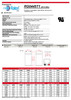 Raion Power RG0445T1 Battery Data Sheet for Zareba 2 Mile