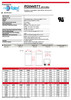 Raion Power RG0445T1 Battery Data Sheet for Alexander MB5541