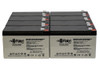 Raion Power RG129-36HR High Rate Replacement 12V 9Ah Battery - 8 Pack