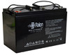 Raion Power RG121000I4 Replacement Battery for KRAFT VRLA 12V100