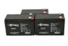 Raion Power Replacement 12V 7Ah Battery for Long Way LW-6FM7S - 3 Pack