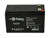 Raion Power RG1270T1 12V 7Ah Lead Acid Battery for Panasonic LC-R12V7.2P