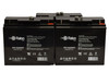Raion Power Replacement 12V 22Ah Battery for Diehard 1150 Jump Starter - 3 Pack