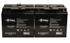 Raion Power Replacement 12V 22Ah Battery for ATD Tools ATD-5933 12/24V Jump Starter - 4 Pack