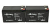Raion Power Replacement 12V 7Ah Fire Alarm Control Panel Battery for Altronix AL300ULPD4 - 2 Pack