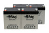 Raion Power RG126-22HR 12V 5.5Ah Replacement UPS Battery Cartridge for SurgeX 1440VA UPS-1440-Li-ISO - 4 Pack