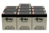 Raion Power RG126-22HR 12V 5.5Ah Replacement UPS Battery Cartridge for Powerware 5125-3000RM - 10 Pack