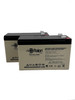 Raion Power 12V 7.5Ah High Rate Discharge UPS Batteries for CyberPower 1200VA BC1200 - 2 Pack