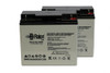 Raion Power RG1218-70HR 12V 18Ah Replacement UPS Battery for Alpha Technologies CFR 600C XT (017-100-21) - 2 Pack