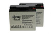 Raion Power RG1218-70HR 12V 18Ah Replacement UPS Battery for Alpha Technologies CCE (017-104-XX) - 2 Pack
