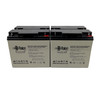 Raion Power RG1218-70HR 12V 18Ah Replacement UPS Battery for Alpha Technologies CFR 2500 (017-073-XX) - 4 Pack