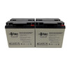 Raion Power RG1218-70HR 12V 18Ah Replacement UPS Battery for Alpha Technologies AS 2000 - 4 Pack