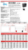 Raion Power RG121000I4 Battery Data Sheet for Best Power BAT-0103 UPS