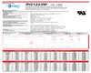 Raion Power RG1223W 12V 5.2Ah Battery Data Sheet for APC Back-UPS Office 400VA BF400