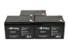 Raion Power 12V 12Ah Non-Spillable Compatible Replacement Battery for RIMA UN12-12 - (3 Pack)