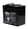 Raion Power Replacement 12V 55Ah Battery for Betta Batteries 6-CNFJ-55 - 1 Pack