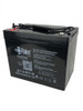 Raion Power Replacement 12V 75Ah Battery for CCB Industrial 12DD-75 - 1 Pack
