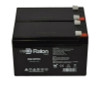 Raion Power Replacement 12V 7Ah Battery for Zeus PC7.2-12F1 - 2 Pack