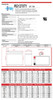 Raion Power 12V 7Ah Battery Data Sheet for Koyama NP7-12 F1
