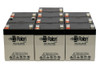 Raion Power RG126-22HR 12V 5.5.5Ah Replacement Battery Cartridge for LCB UP1248W - 10 Pack