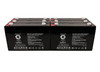 Raion Power RG0690T2 6V 9Ah Replacement Lead Acid Battery for LCB SP7-6S - 6 Pack
