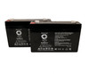Raion Power RG0690T2 6V 9Ah Replacement UPS Battery Cartridge for APC Smart-UPS SC 450VA RM 1U 120V SC450RM1U - 2 Pack