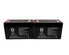 Raion Power RG0690T2 6V 9Ah Replacement UPS Battery Cartridge for APC Smart-UPS 750VA USB RM 1U 230V SUA750RMI1U - 4 Pack