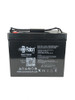 Raion Power RG12750I4 12V 75Ah Lead Acid Mobility Scooter Battery for Everest & Jennings Wheelchairs Solaire