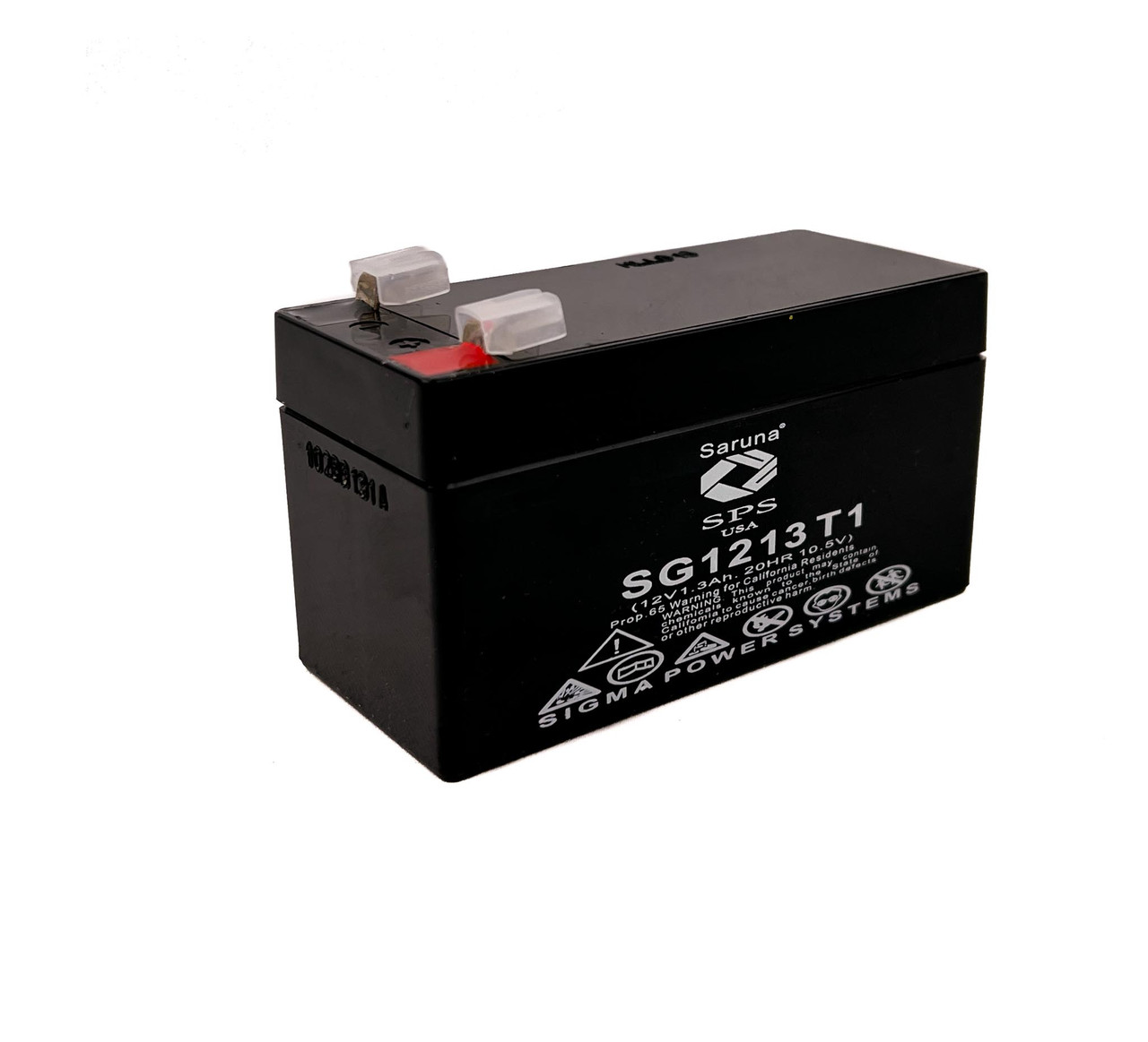 Raion Power 12V 1.3Ah Non-Spillable Replacement Rechargebale Battery for Mortara ELI 50 ECG Recorder