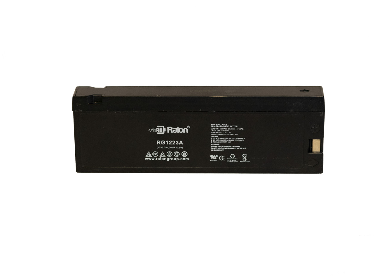 Raion Power RG1223A Replacement Battery for Kontron Instruments 7501 Defibrillator