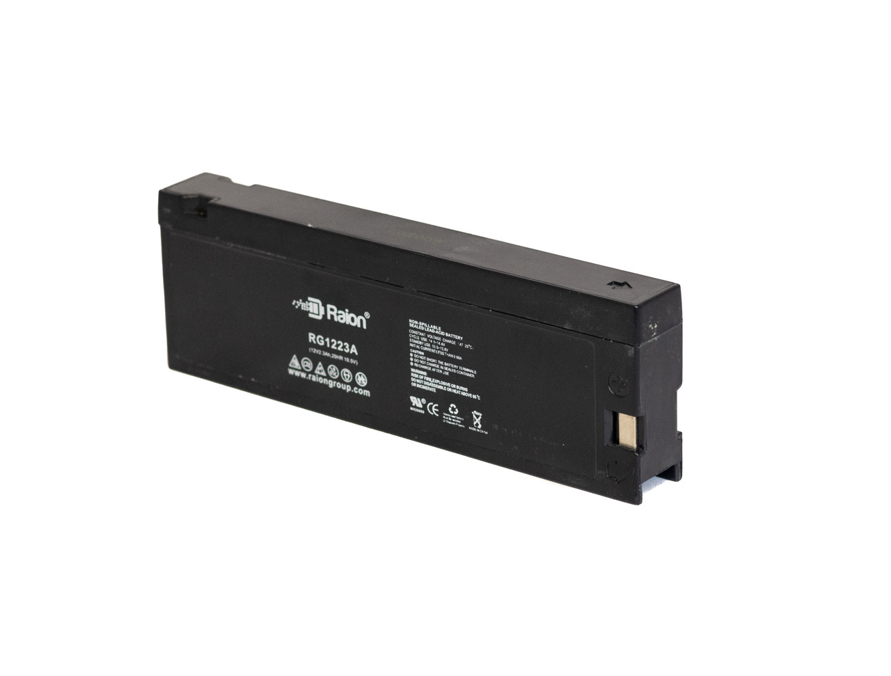 Raion Power 12V 2.3Ah Replacement Rechargeable Battery for Novametrix 840A Pulse Oximeter
