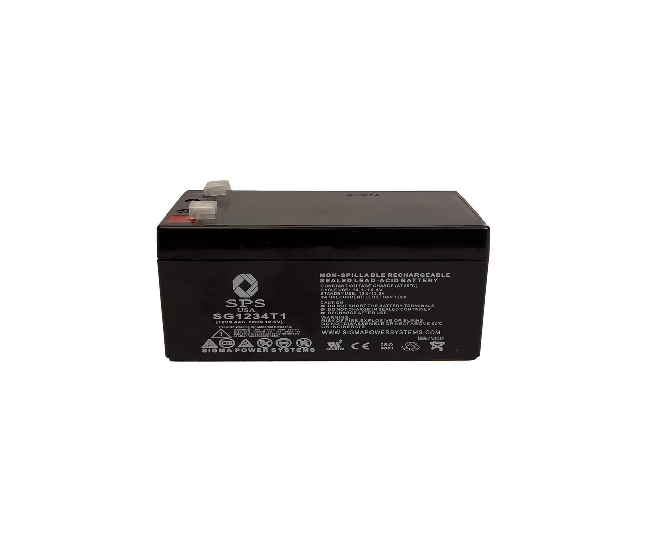 Raion Power RG1234T1 Rechargeable Compatible Replacement Battery for Dewalt 244373-00 Lawn Mower