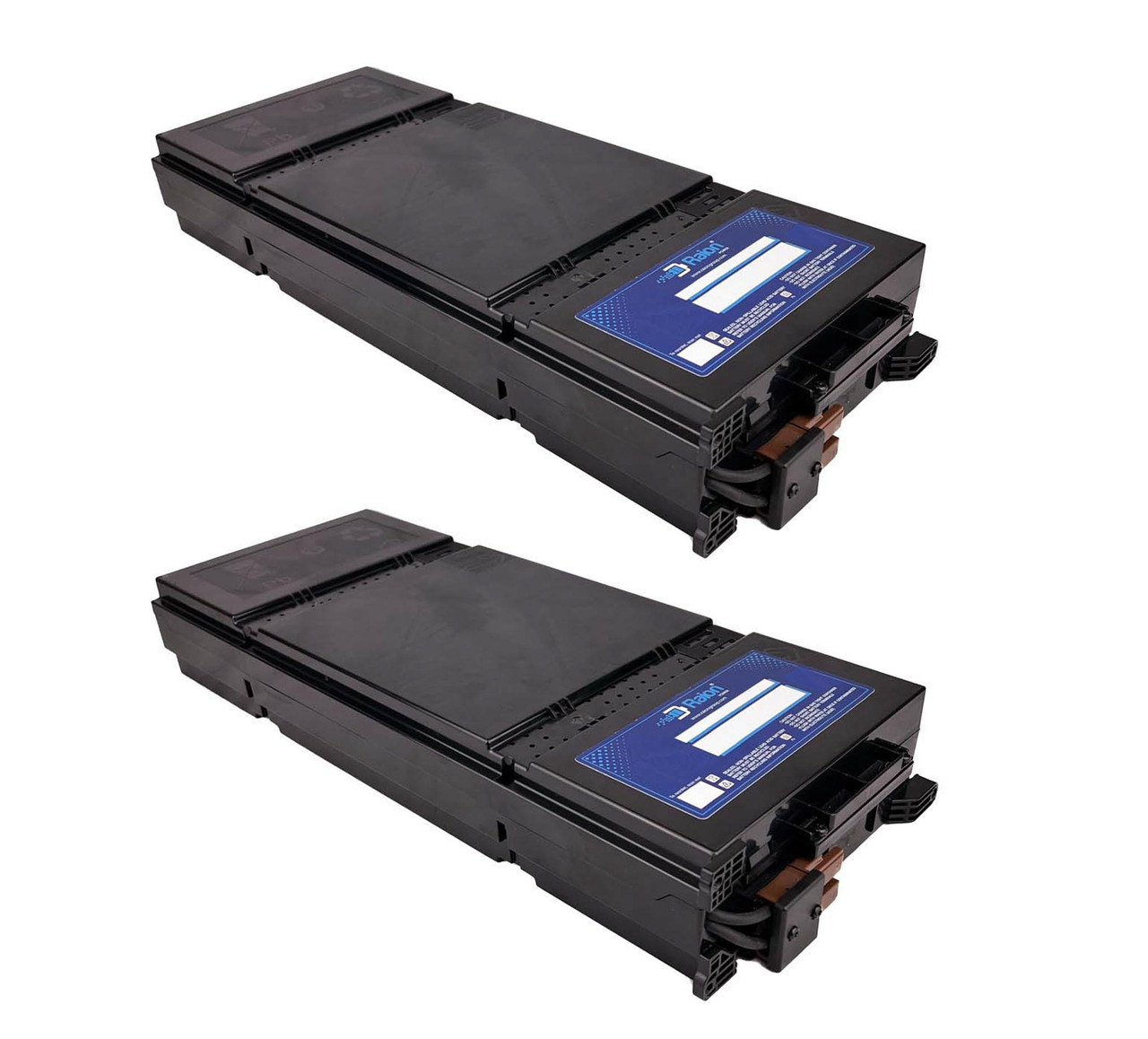 Raion Power RG-RBC152 Replacement Battery Cartridge for APC Smart-UPS SRT 96V 3kVA RM SRT96RMBP - 2 Pack