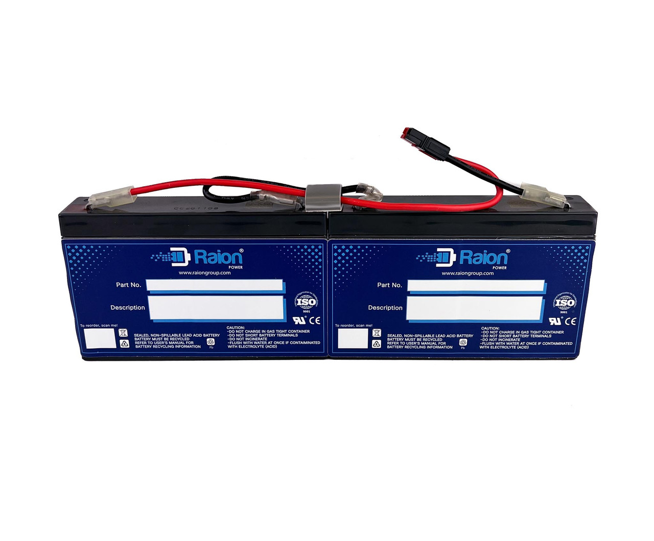 Raion Power Lead Acid Replacement Battery Cartridge for APC Powerstack 250VA 1U 120V PS250