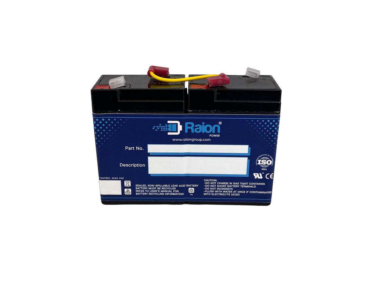 Raion Power Lead Acid Replacement Battery Cartridge for APC BACKUPS BK200B