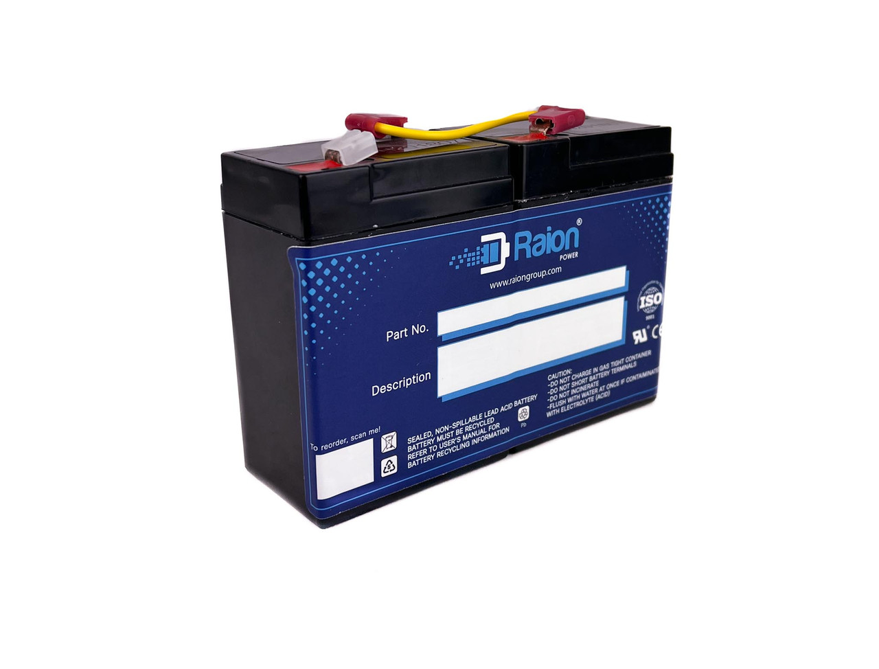 Raion Power RG-RBC1 Replacement Battery Cartridge for APC 200DL