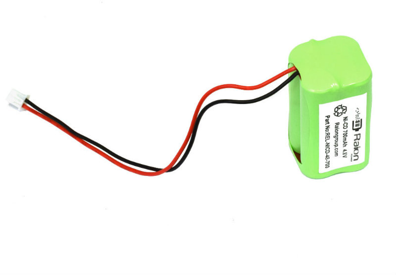 Raion Power REL-NICD-48-700 Replacement 4.8V 700mAh Exit Light Battery For Interstate NIC0186