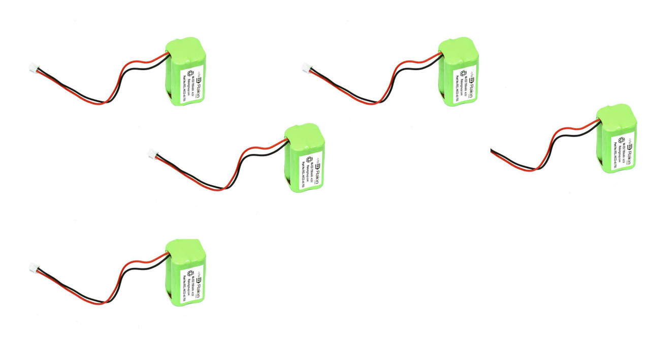 4.8V 700mAh Exit Light Battery For Exit Light Co LEDRBB-ST (4 Pack)