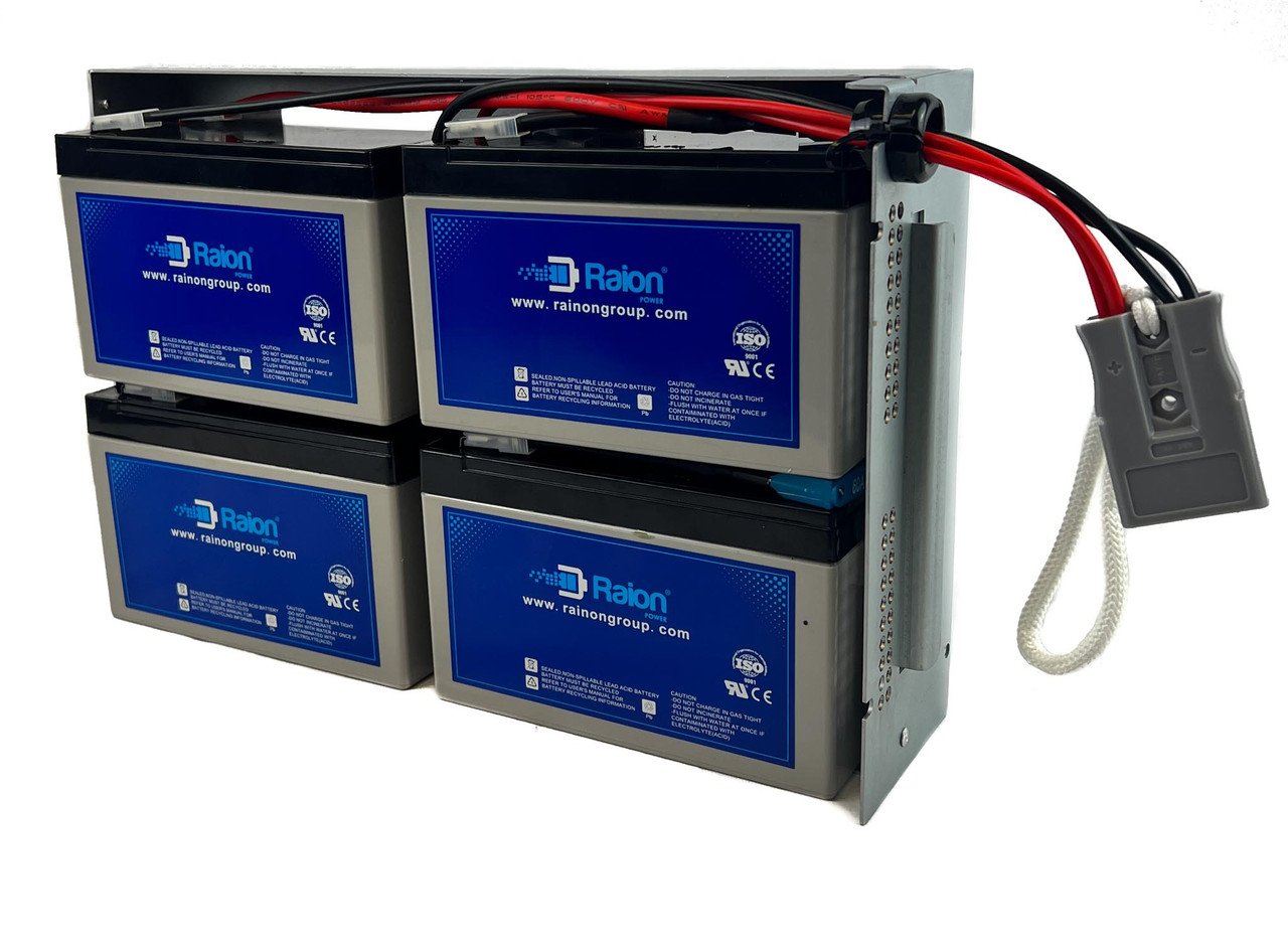 Raion Power RG-RBC157 Replacement Battery Cartridge for APC Smart-UPS 1000VA RM 2U SMT1000RM2U