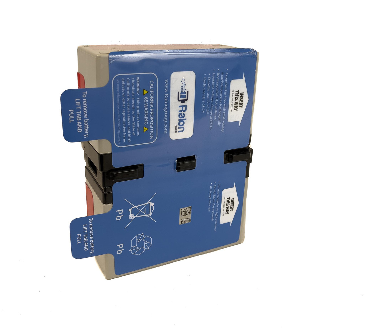 Raion Power RG-RBC124 Replacement Battery Cartridge for APC Smart-UPS C 1000VA RM 2U SMC1000I-2U