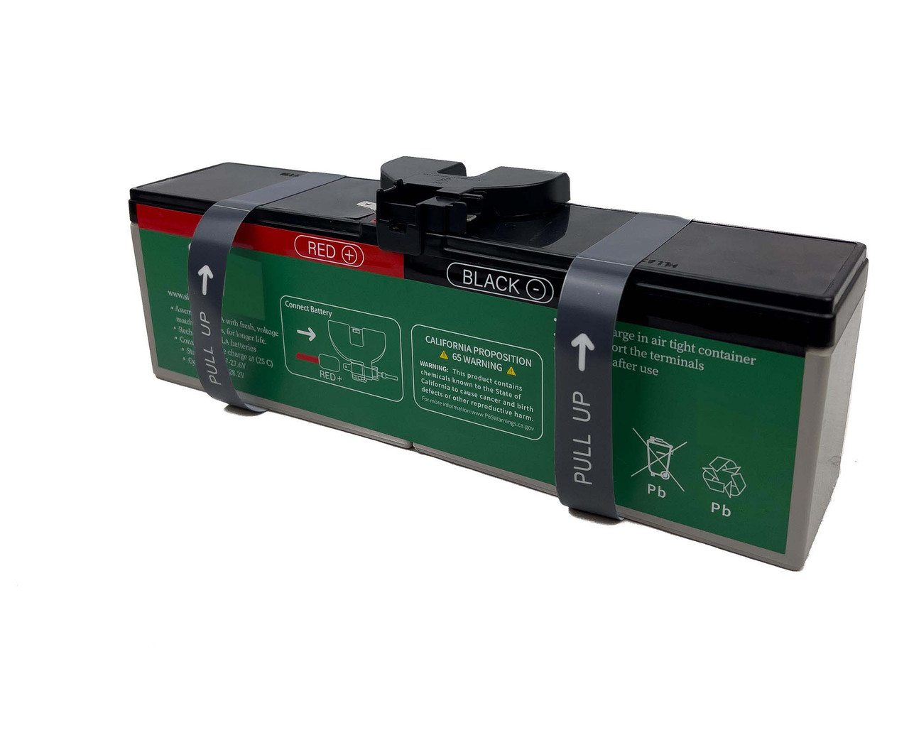 Raion Power RG-RBC160 Replacement Battery Cartridge for APC Back-UPS Pro BN 1100VA BN1100M2