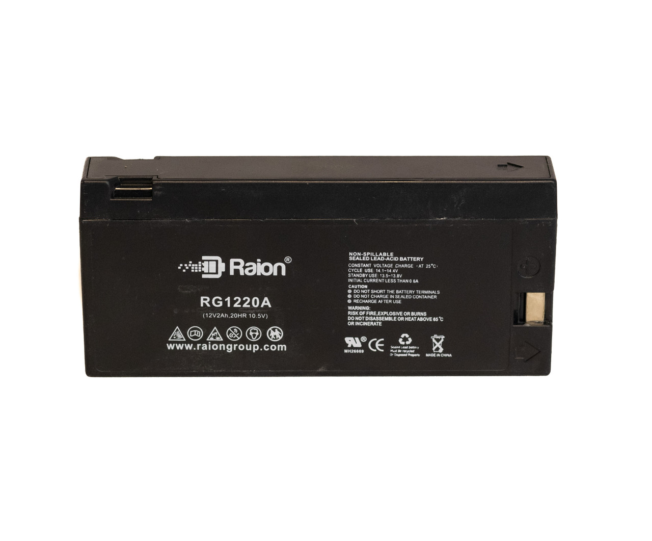 Raion Power RG1220A SLA Battery for Kweight Power KW 12-2.0